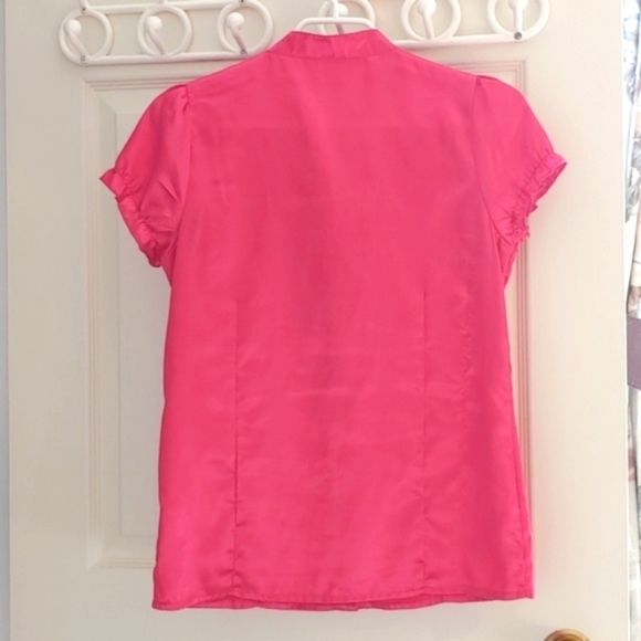 Marc & Maddie Short Sleeve Girls Ruffle Top Size 16 - Picture 2 of 5